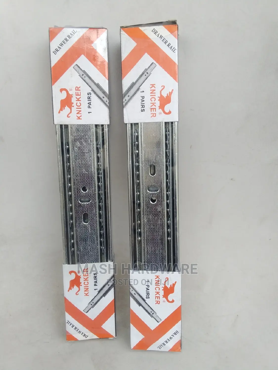 10" Drawer Rails