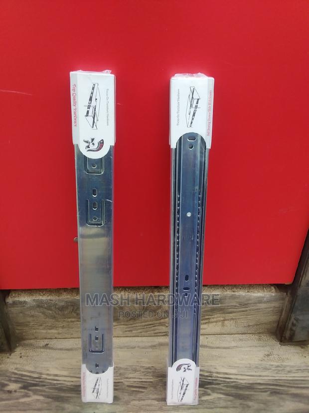 18" Romany's Drawer Rails .
