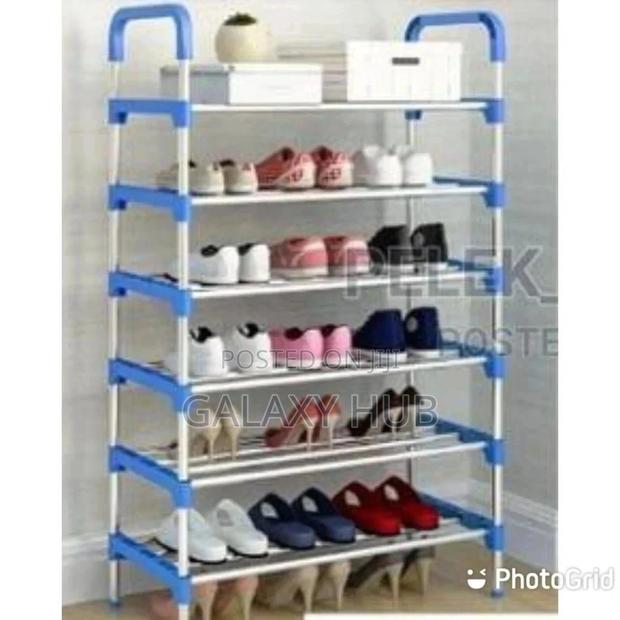 5-Layer Adjustable Shoe Rack