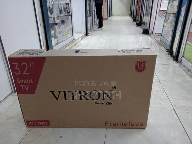 Tv 32 Inch Vitron Frameless Smart Android TV,