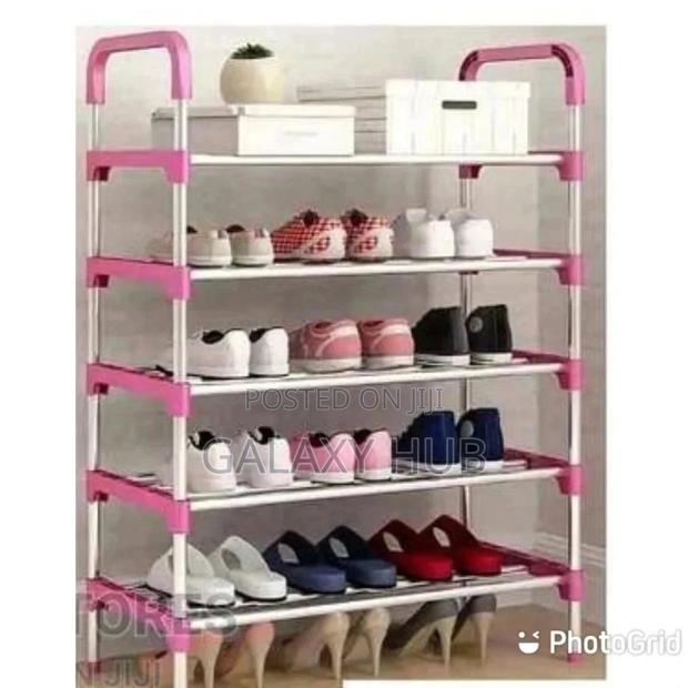 5-Layer Adjustable Shoe Rack