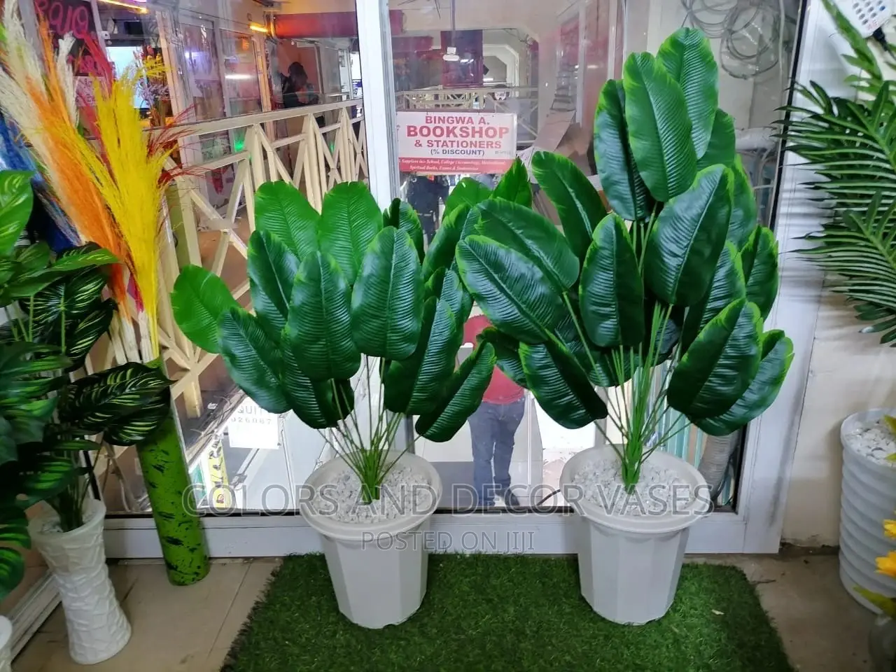 Banana Artificial Plants