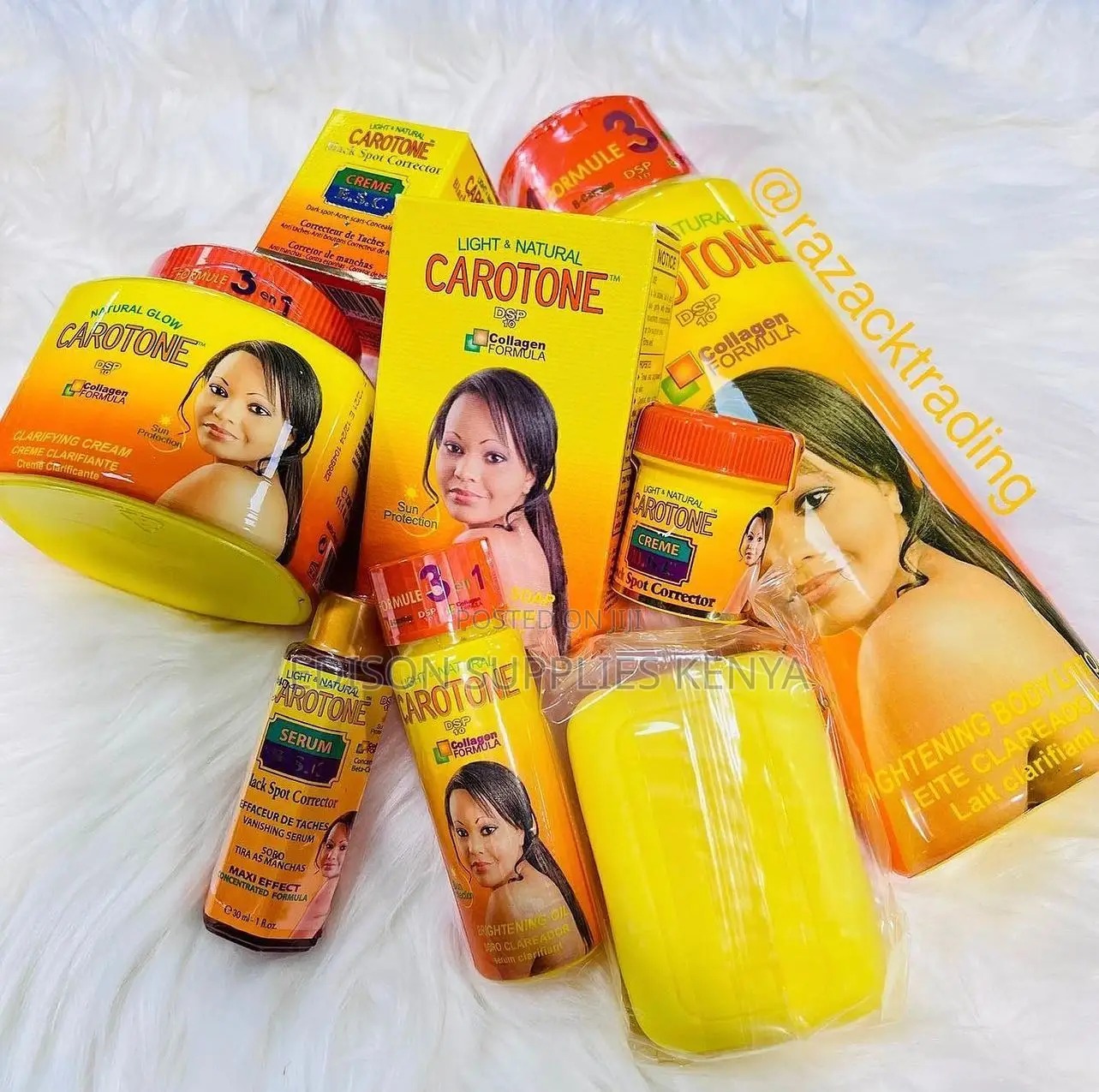 Carotone Skin Perfecting Set- Yellow Bone Colour