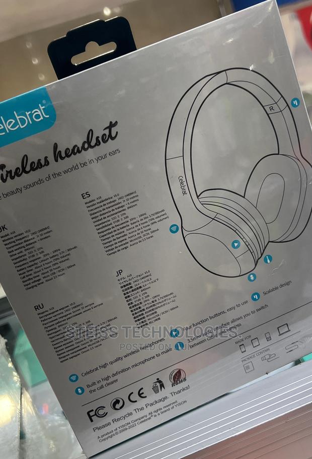 A18-Celebrat Wireless Headset. - thumbnail 5