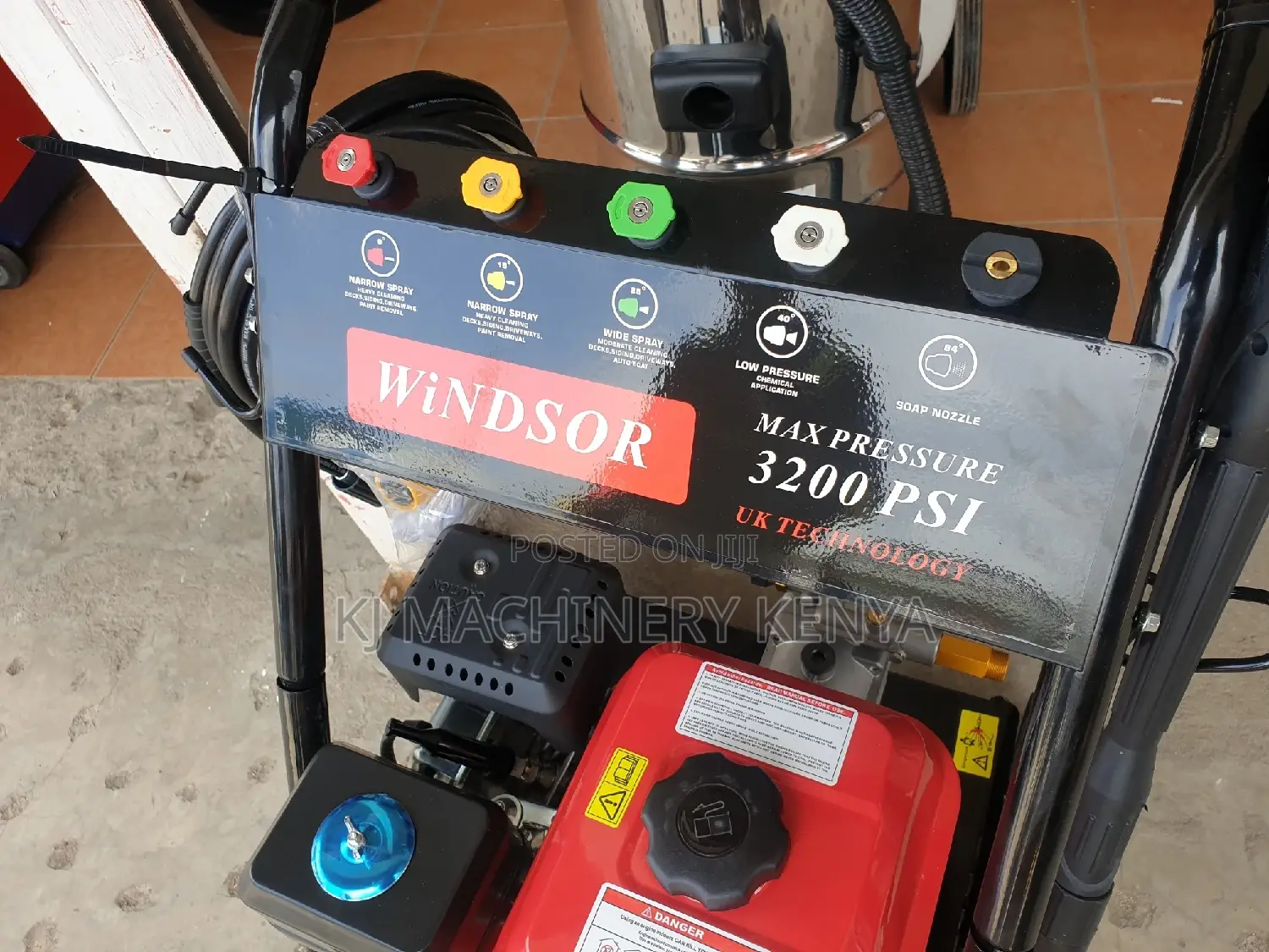 3200psi High Pressure Gasoline Carwash Machine