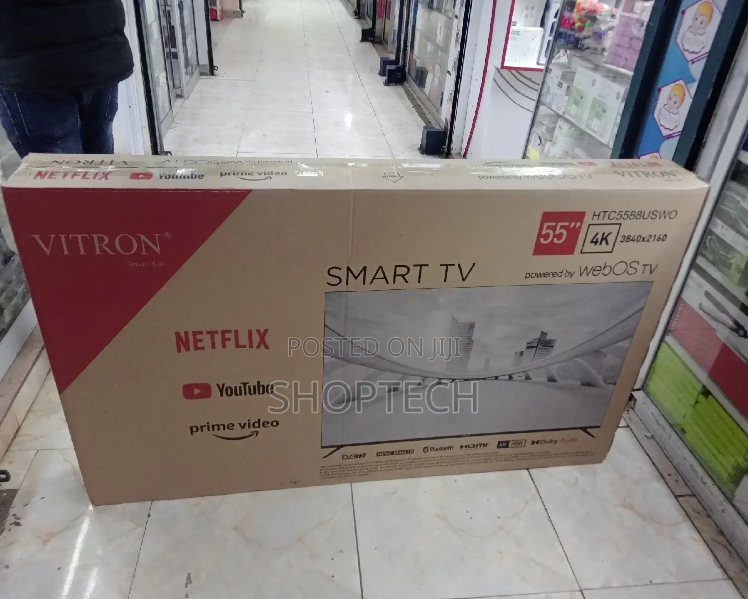Vitron 5588USWO,55" Inch HDR Smart Webos TV, Bluetooth