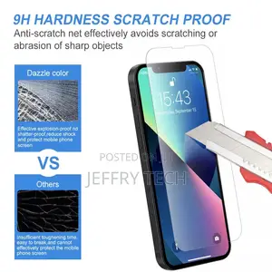 Tempered Glass Screen Protector for iPhone 14 13 12 11 Pro X