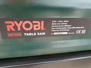 Table Saw, 1800watts;254mm~ Ryobi Brand