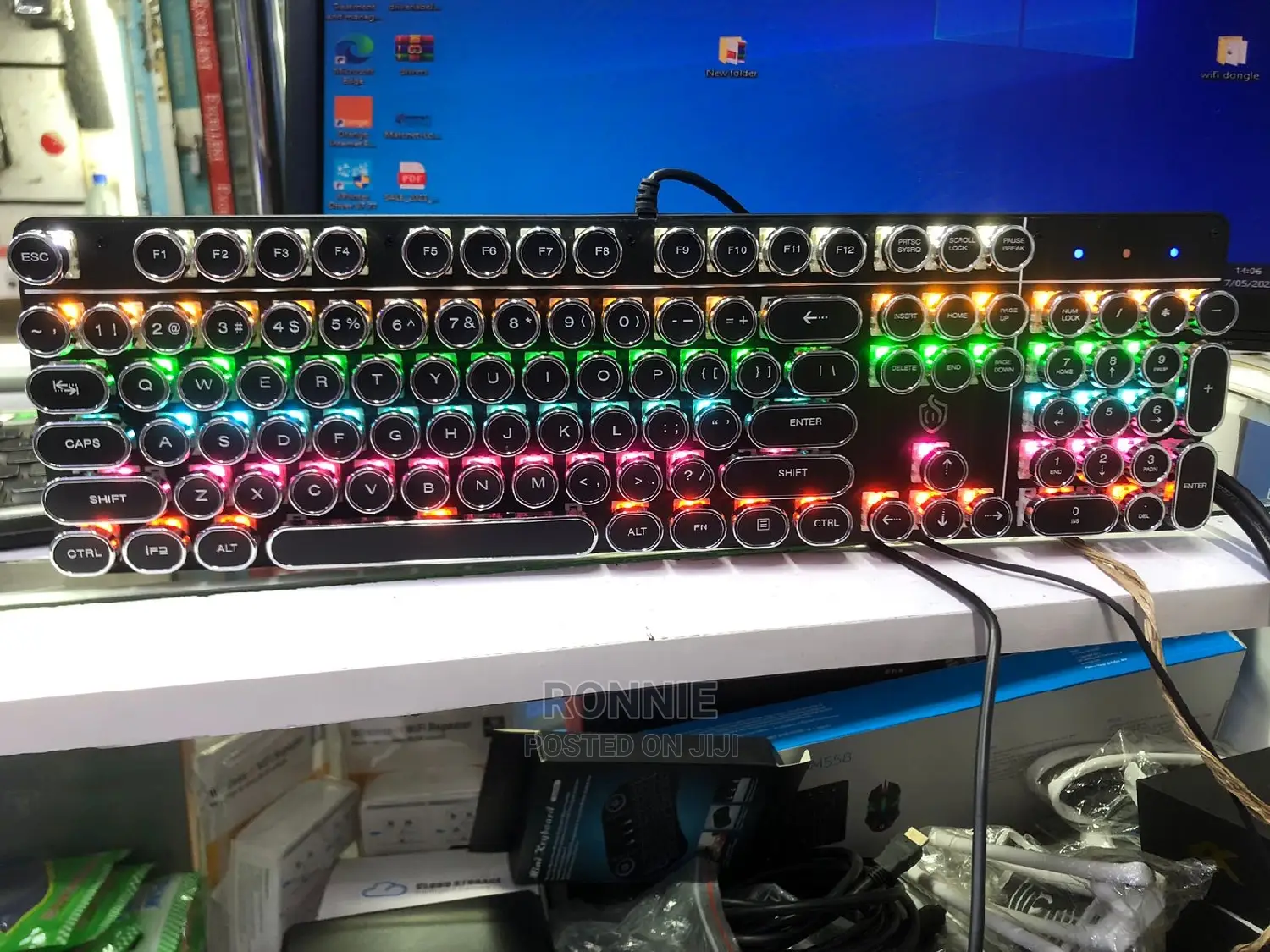 Backlit Metal Keyboard Metallic Keyboard Super Strong