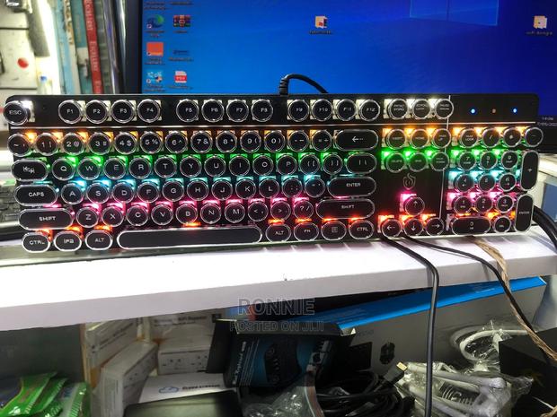 Backlit Metal Keyboard Metallic Keyboard Super Strong