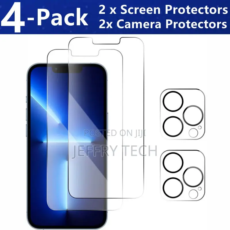 Tempered Glass Screen Protector for iPhone 14,13,12,Pro Max