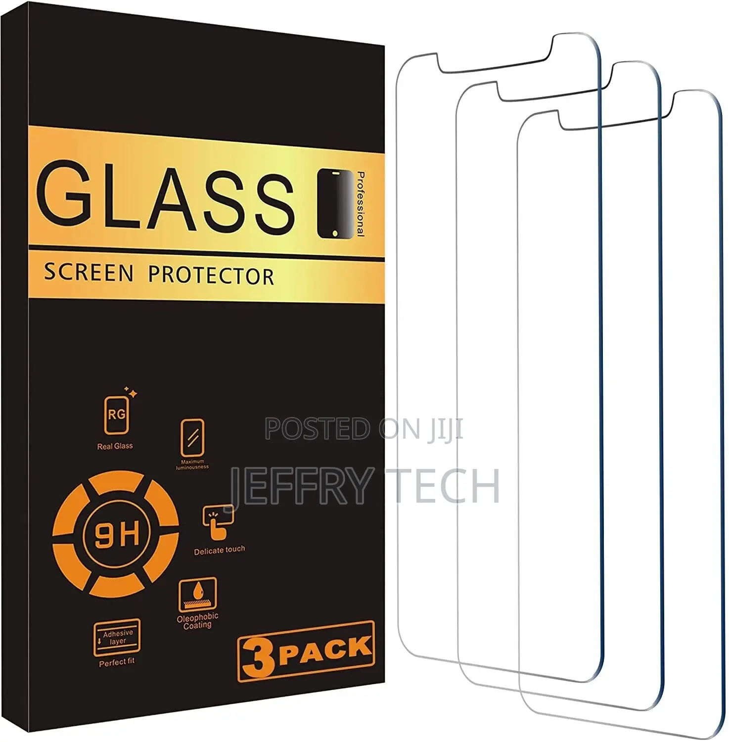 Screen Protector for iPhone 14 13 12 11 Pro Max X XS XR 8 7