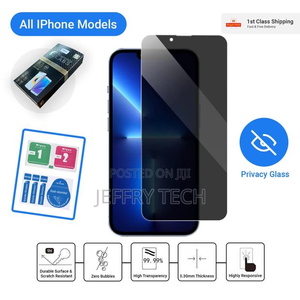 Glass Screen Protector for iPhone 14 13 12 11PRO MAX PLUS - thumbnail 3