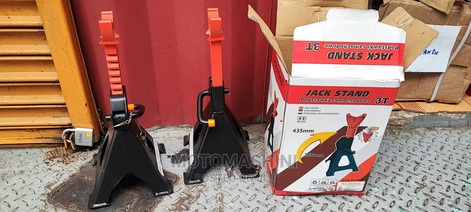 Vehicle Jack Stands High Quality 3 Ton 2 Pieces, Pair