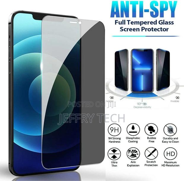 For iPhone 14 13 12 11 Pro Max Privacy Protector - thumbnail 3