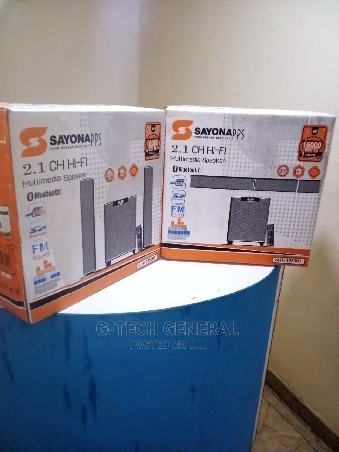 Sayona 2.1ch SHT-1254bt Soundbar With Bluetooth