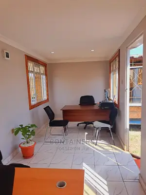 Container Office Interior- Ready for Use