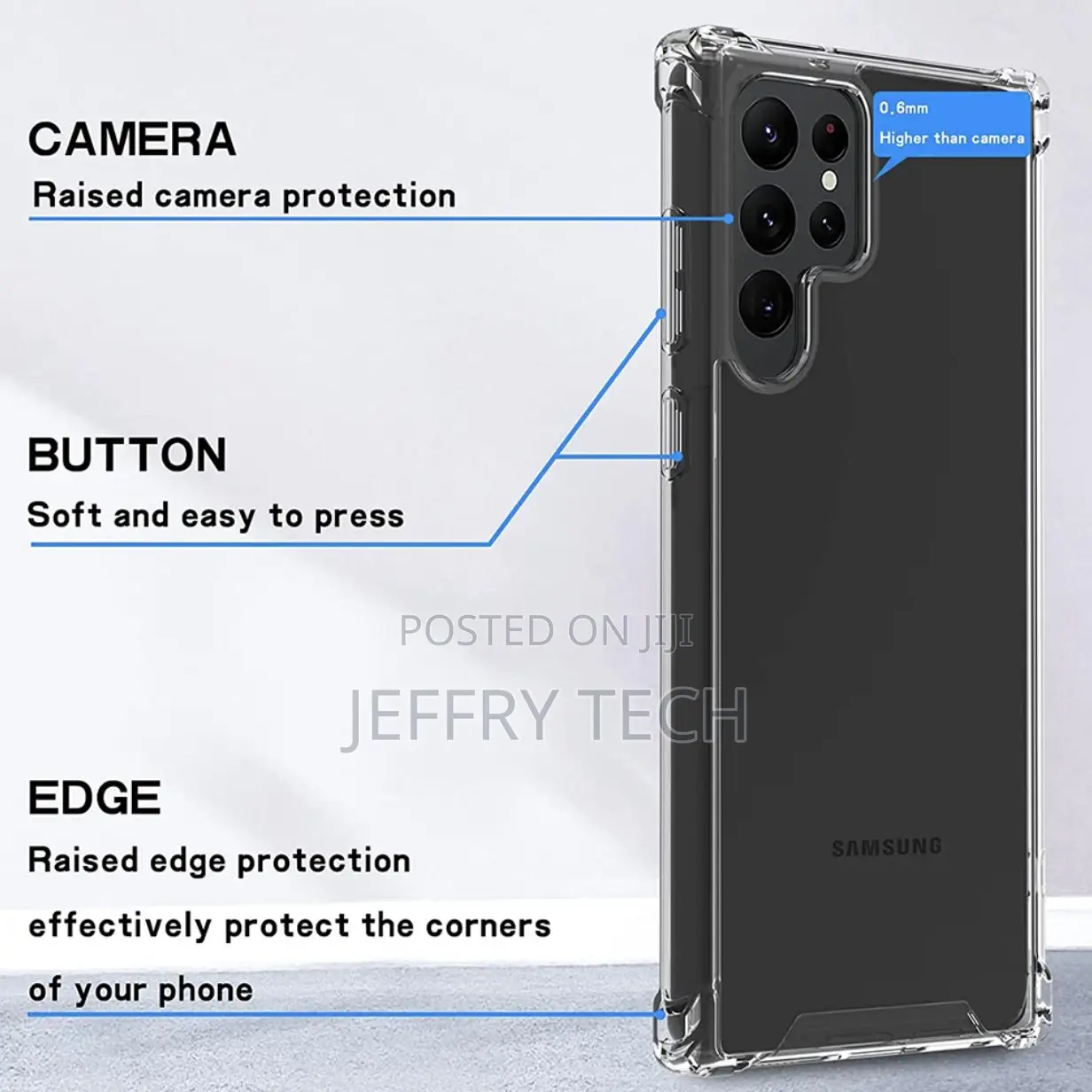 Case for Samsung Galaxy S23 Ultra A53 5g A13 4g S22 S21 Ultr