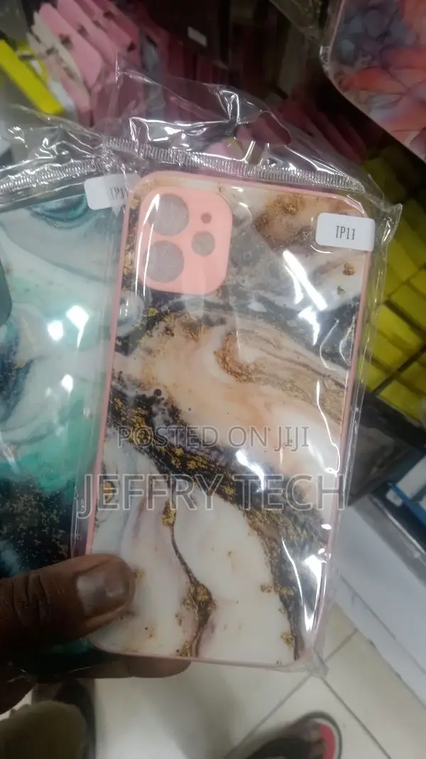 Marble Hard Soft TPU Bumper Cover for iPhone 11