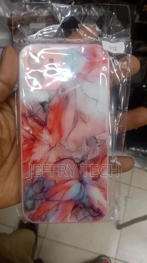 Pink Marble Phone Case for iPhone 12/12 Pro - main view