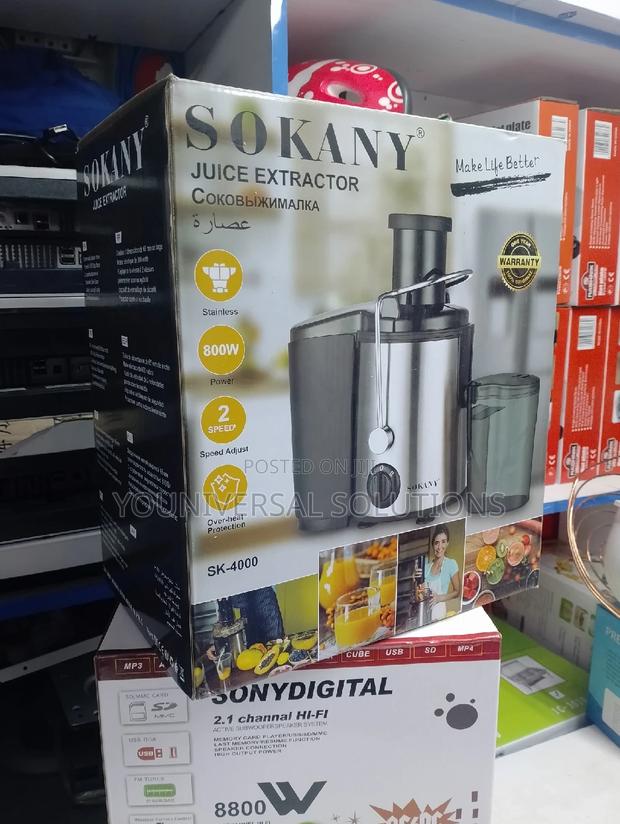 Sokany Juice Extractor - main view