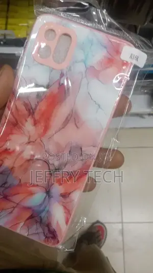 Pink Marble Oppo A16K Back Cover