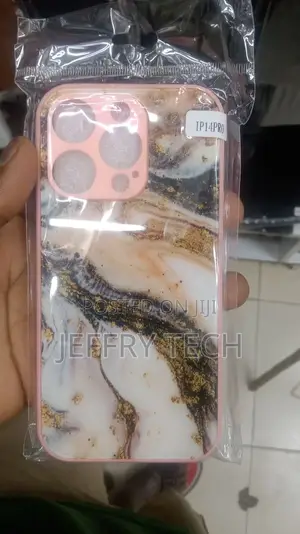 Brown Marble Apple iPhone 14 Pro Back Cover