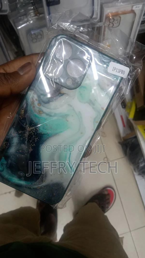 Green Marble iPhone 13 Pro Case - thumbnail 2