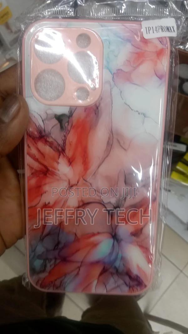 Red Marble iPhone 14 Pro Max Skin - main view