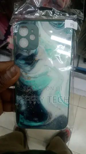 iPhone 11 Phone Case 6.1" Green Marble