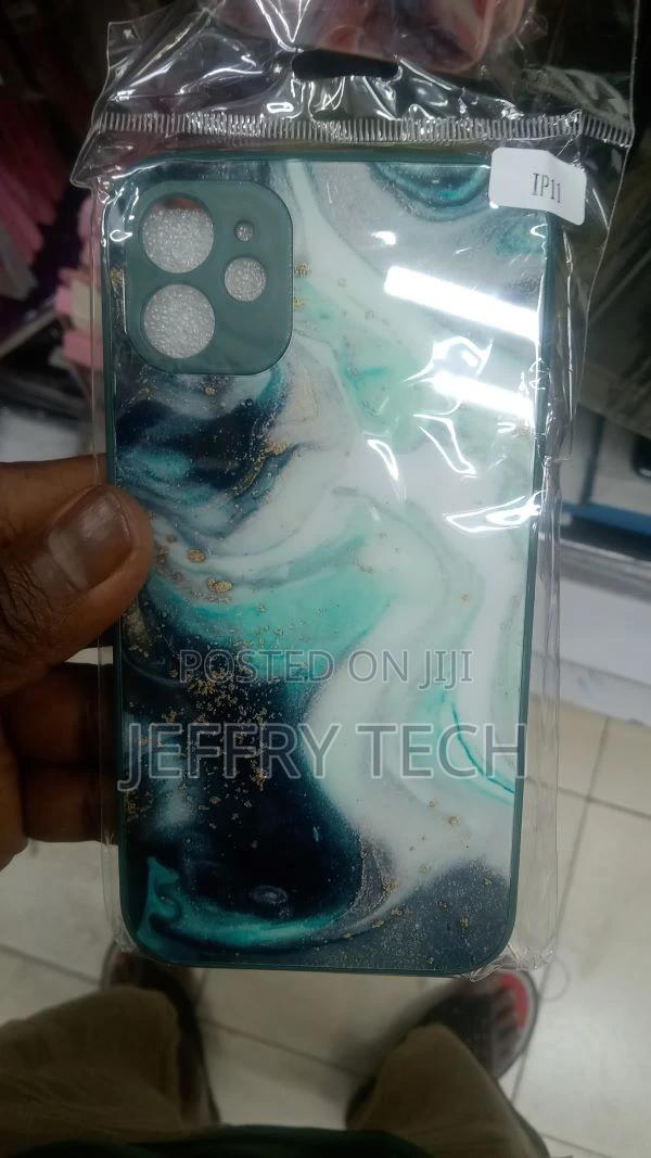 iPhone 11 Phone Case 6.1" Green Marble