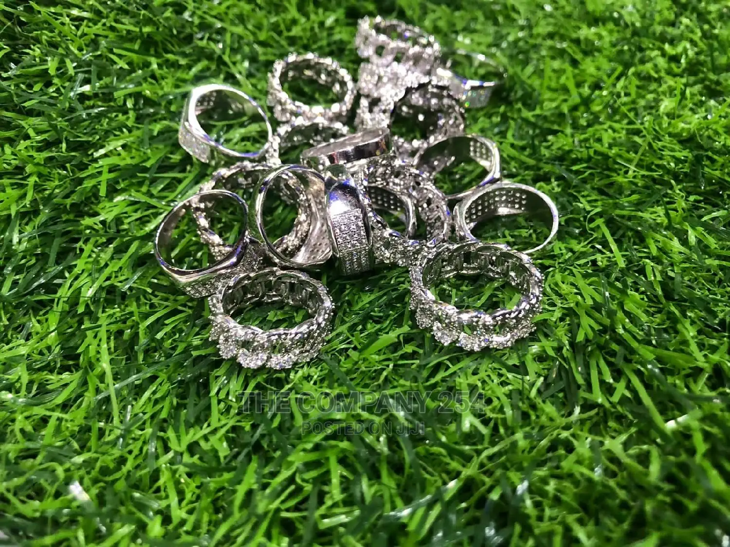 Designer Quality Brand Men's Miami Hipop Iced Out Rings