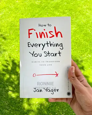 How to Finish Everything You Start Book by Jan Yager