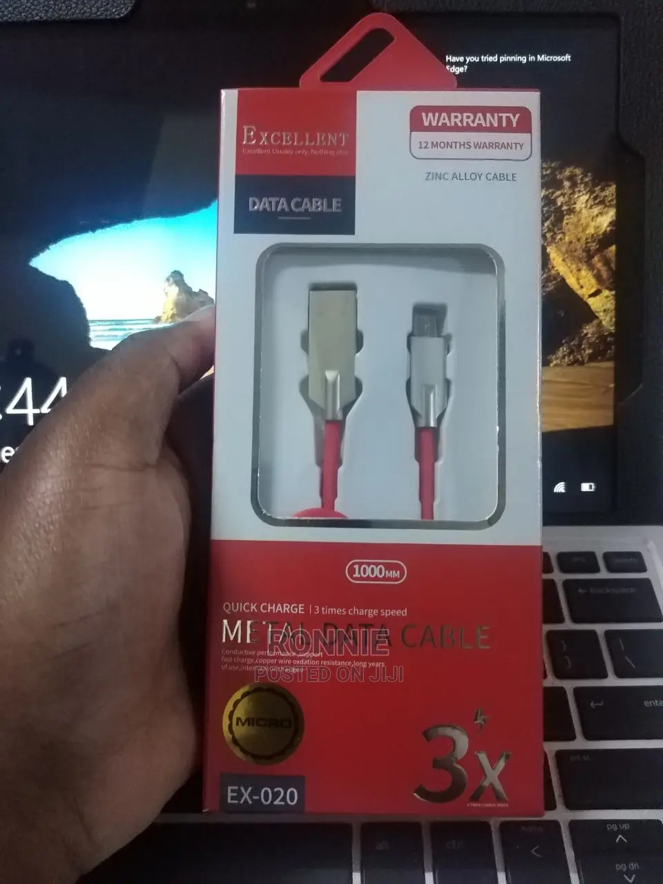 Super Strong Durable Metallic Metal USB Cable Data Cable And