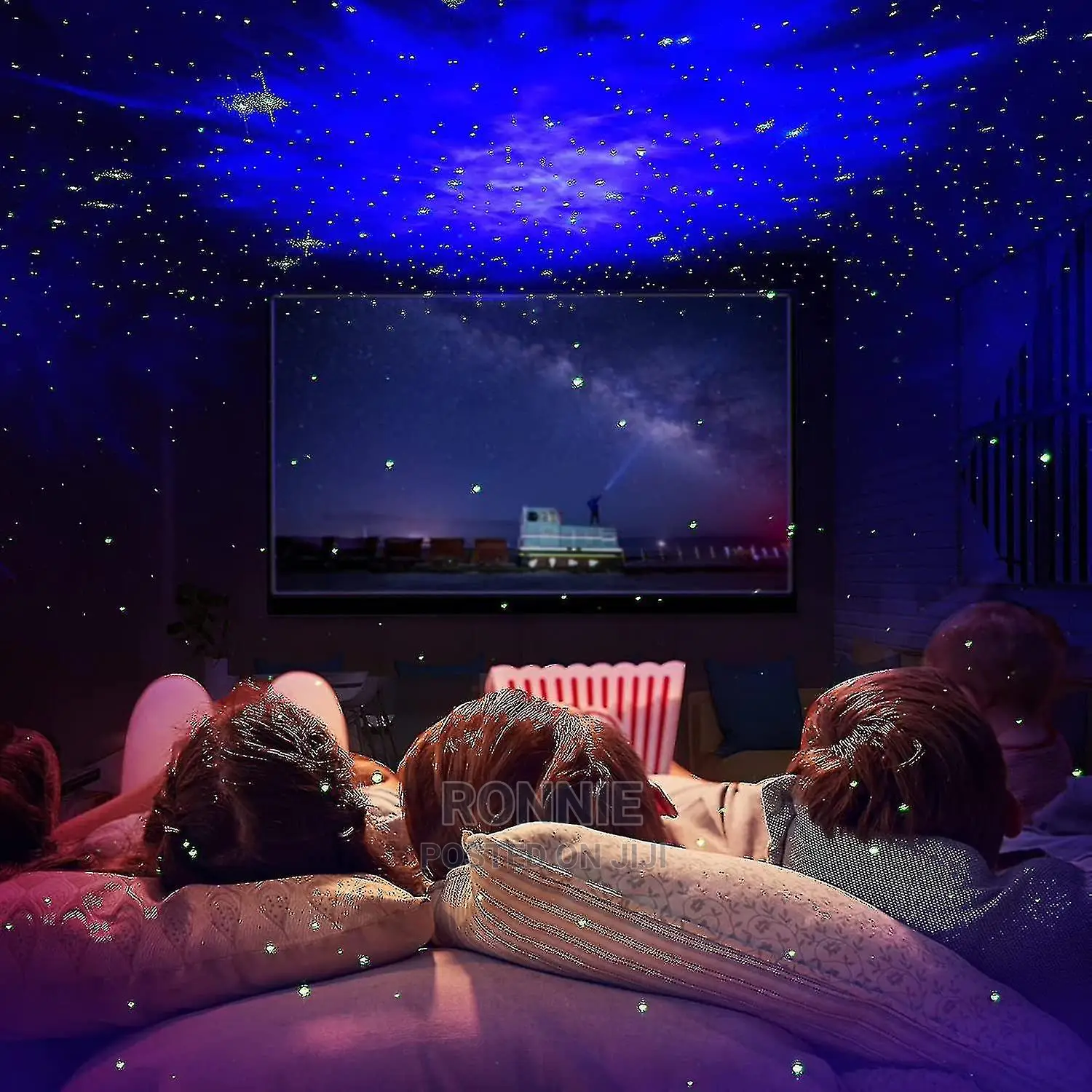 Star Projector Galaxy Night Light - Astronaut Space Buddy Pr