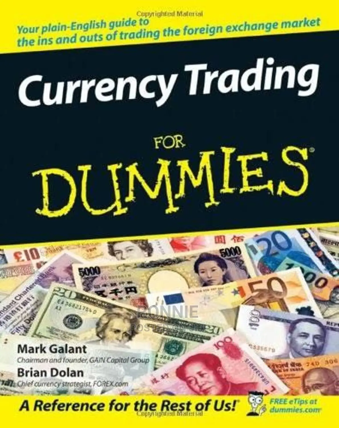 Currency Trading for Dummies Book by Mark Galant and Brian D
