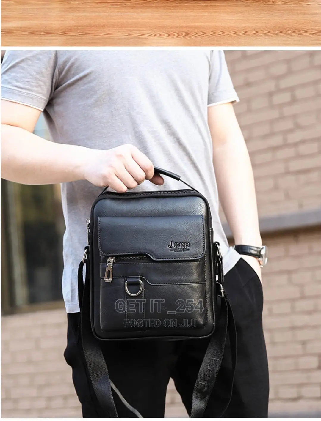 Unisex Classy Jeep Shoulder Bag