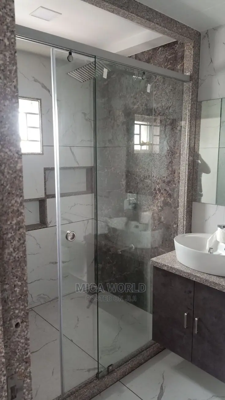 Glass Partition,Shower Cubicles, Gypsum Design