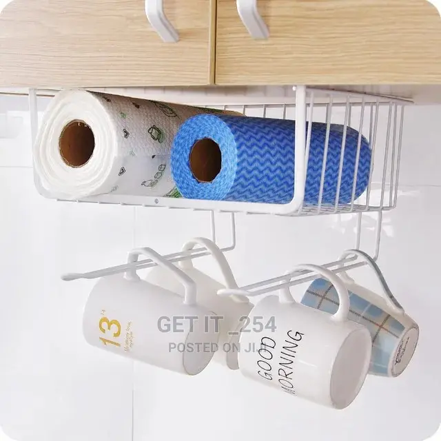 3 in 1 Metallic Under the Shelves Organizers