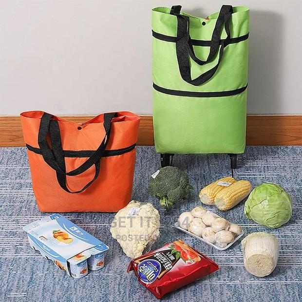 Foldable Shopping Bag on Wheels - thumbnail 2