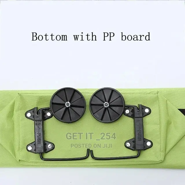 Foldable Shopping Bag on Wheels