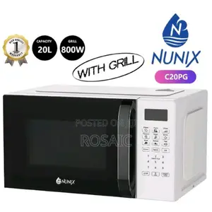 Nunix 20L Digital Electric Microwave Oven WITH GRILL.