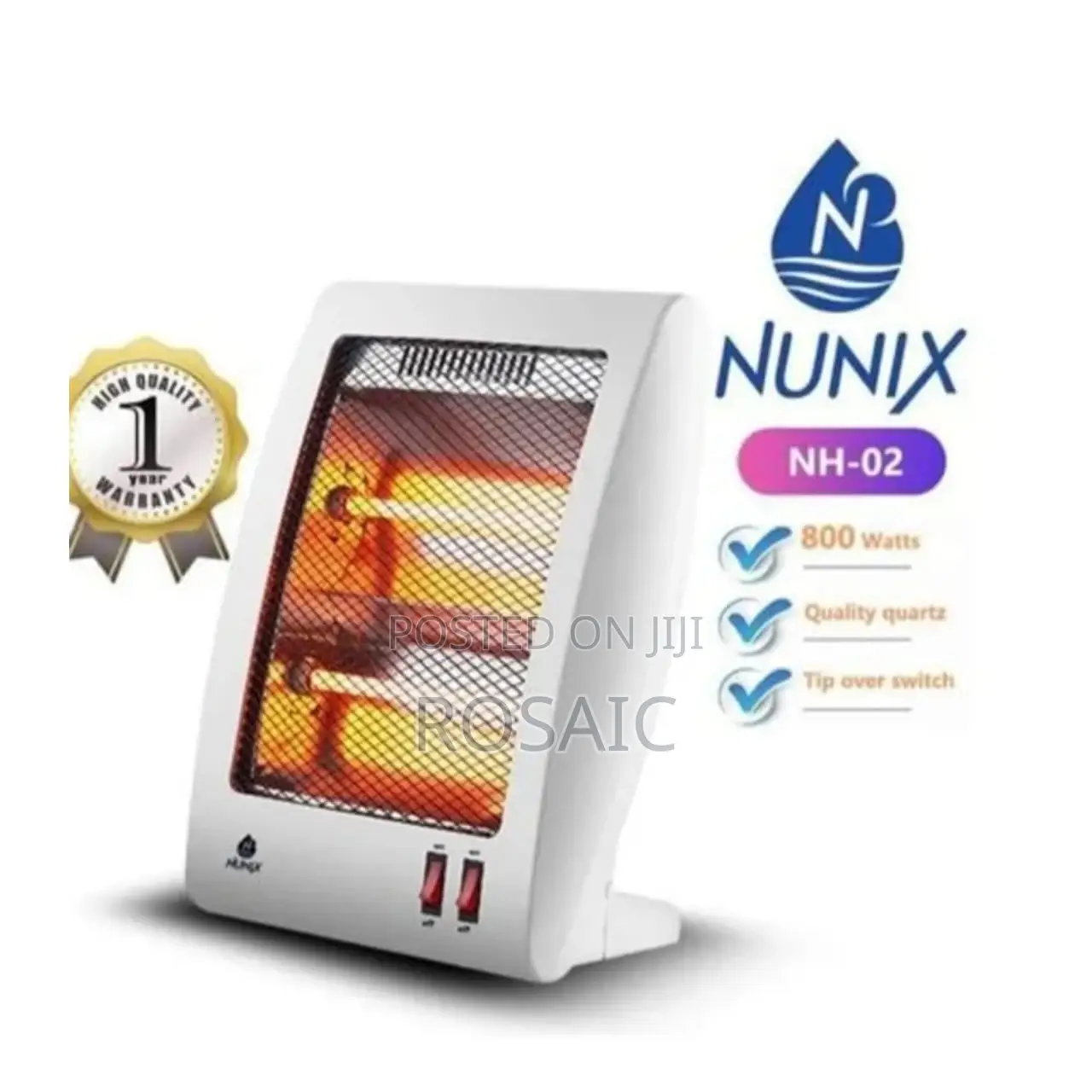Quartz Portable Electric Room Heater at 1700