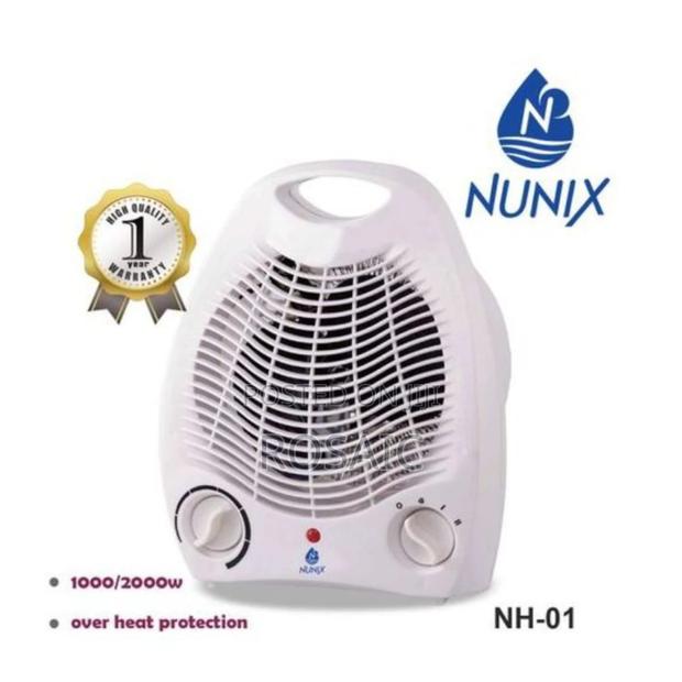 Nunix Portable Electric Room Heater With Fan
