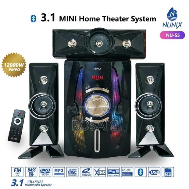 Nunix S5 Complete Mini Home Theater System - main view