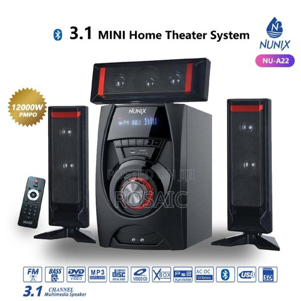 Nunix A22 Mini Home Theatre Sound System at 4200
