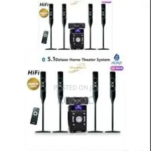 Nunix Deluxe Home Theatre System 5.1 Nu-9090bwith Tall Boys