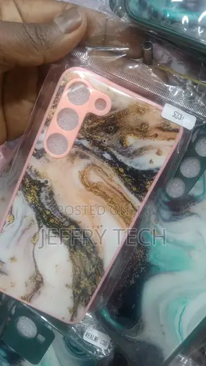 Brown Marble Phone Case for Samsung Galaxy S23 Plus | Glass