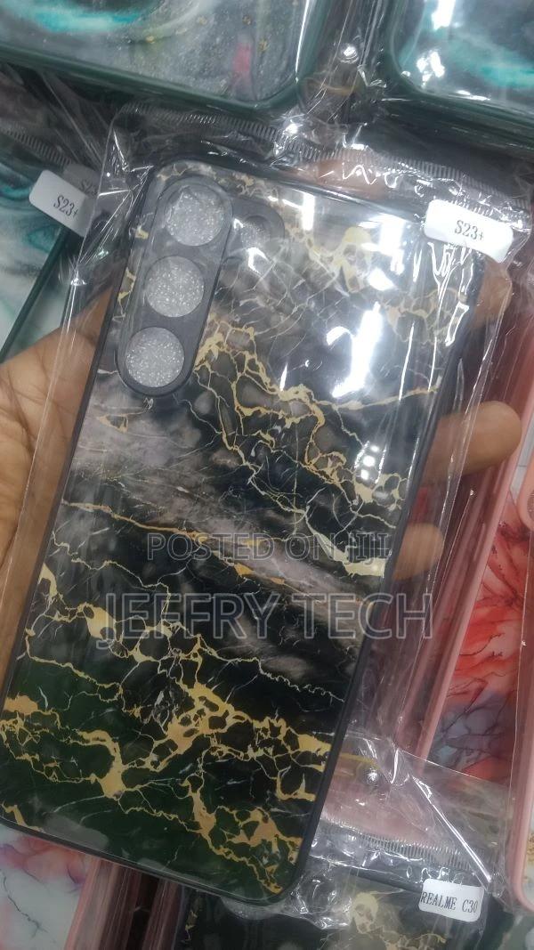 Black Marble Samsung Galaxy S23 / S23 Plus Case - thumbnail 3