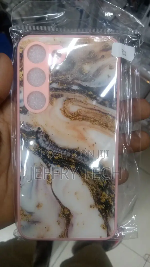 Brown Marble Samsung Galaxy S23 Case